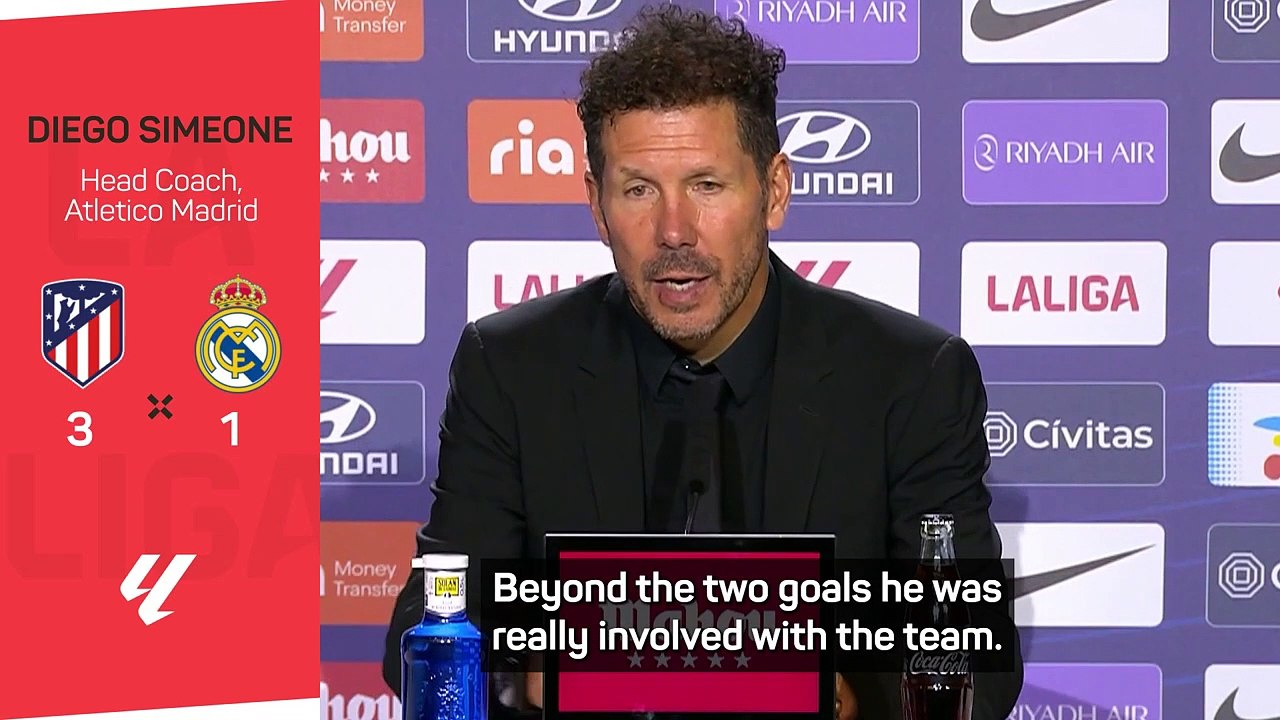 Simeone praises two-goal Morata performance
