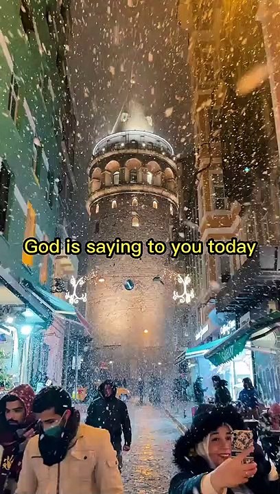 God is saying to you today