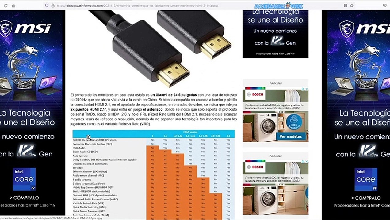  SOLUCIÓN PARA EVITAR MONITORES Y TV CON FALSOS HDMI 2.1, QUE NO TE ENGAÑEN 