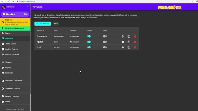 CÓMO CREAR MENSAJES AUTOMATIZADOS EN NOX BOT PARA TU STREAM EN FACEBOOK | CÓMO AGREGAR UN TIMED