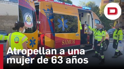 Un coche atropella a una mujer de 63 años en el madrileño barrio de Moncloa-Aravaca
