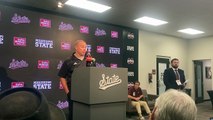 Mississippi State coach Zach Arnett postgame press conference - Alabama vs Mississippi State 2023