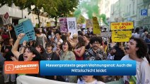 Massenproteste gegen Wohnungsnot: Auch die Mittelschicht leidet