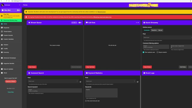 CÓMO AGREGAR COMANDOS EN NOX BOT PARA TU STREAM EN FACEBOOK | DALE UN TOQUE MÁS PRO A TU STREAMING