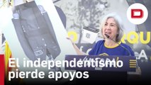 El independentismo pincha en su manifestación por el 1-0: apenas mil personas desfilan en Barcelona