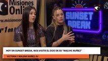 Hoy en sunset break, nos visita el dúo de dj malvic nuñez