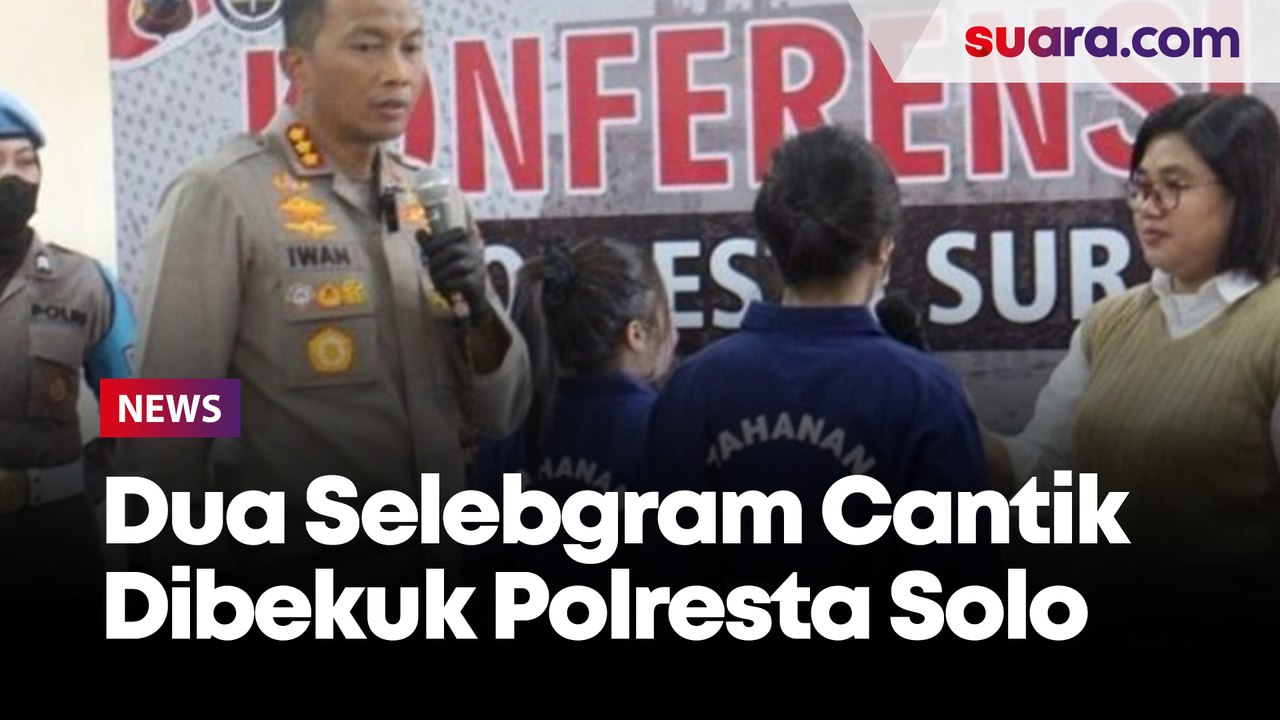 Dua Selebgram Cantik Dibekuk Satreskrim Polresta Solo