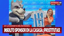 Polémica por club de fútbol promueve la prostitución a través de un sponsor