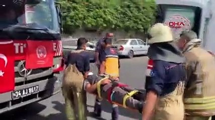 İş merkezinde asansör düştü: Yaralılar var