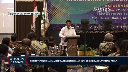 Genjot Penerimaan, DJP Jateng Bersama IKPI Sosialisasi Layanan PSIAP