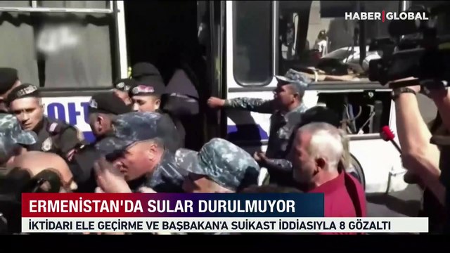 Ermenistan'da darbe girişimi: Suikast iddiasıyla 8 kişi gözaltına alındı