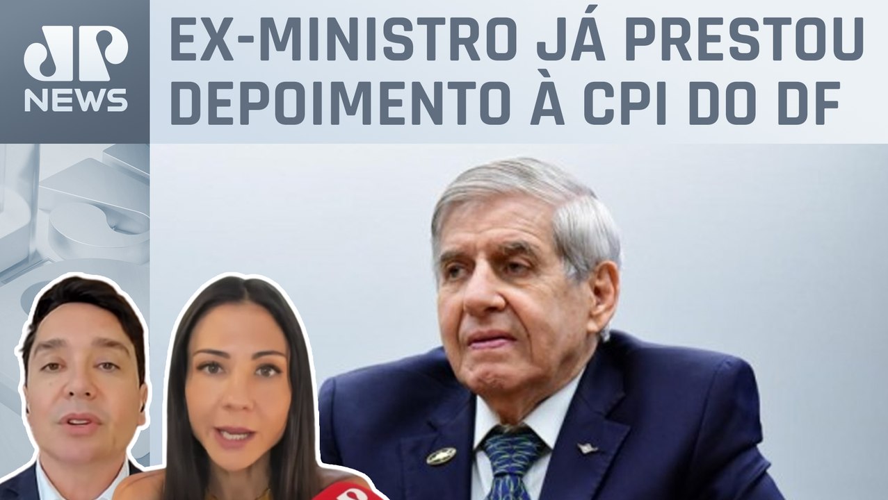 Confira: Depoimento do General Heleno na CPMI do 8 de Janeiro