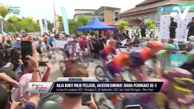 Raja Bukit milik Pellaud, Jackson dinobat juara peringkat ke-3