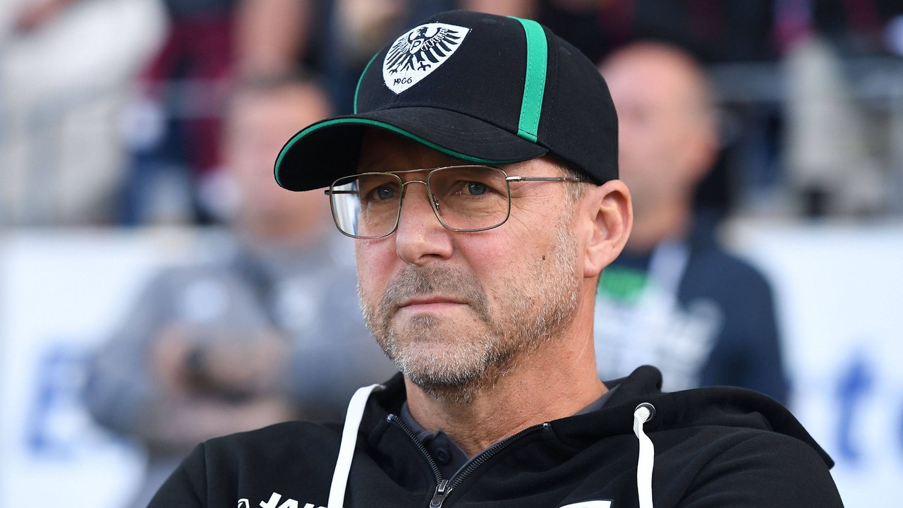 Münsters Coach Hildmann: 'Das ist ganz oberflächlich der Plan'