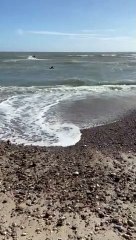 Pagham surfers hit the waves