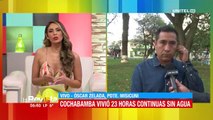 Misicuni explica sobre el derrame de agua que dejó sin agua a Cochabamba