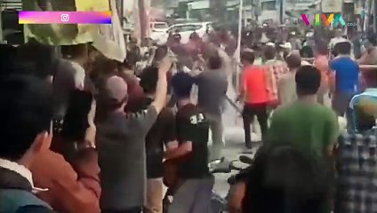 KIOS DIACAK, Ratusan Pedagang vs Ormas Gabungan di Pasar