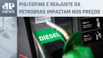 Valor médio do diesel sobe pela oitava semana seguida