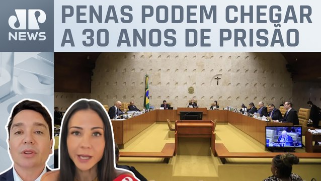 STF começa a julgar mais seis réus pelo 8 de janeiro; Amanda Klein e Claudio Dantas analisam