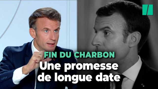La fin du charbon, la promesse repoussée d’Emmanuel Macron