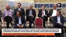 Gobernadores del Norte Grande y Sergio Massa firmaron importantes convenios de energía: Instalación de 2.500 MW, ampliación de subsidios