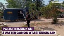 Kekeringan Ekstrem, Polisi Terjunkan 3 Water Canon dan Buka Posko Kesehatan di Lampung Tengah