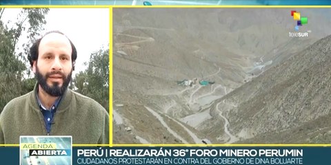 36ª Convención minera Perumin inicia en Perú