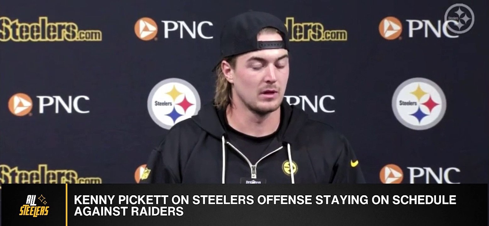 Steelers' QB Kenny Pickett On Impact Of Staying On Schedule Offensively