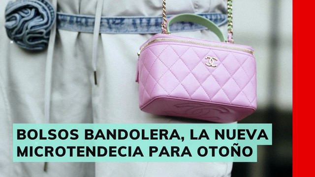 Bolsos bandolera, la nueva microtendecia para otoÃ±o
