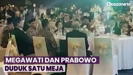 Hadiri Perayaan Hari Nasional Arab Saudi, Megawati dan Prabowo Duduk Satu Meja