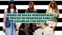 Jerséis de rayas horizontales trucos de francesas para llevarlos con estilo