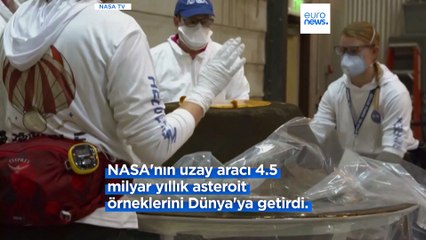 NASA: 4.5 milyar yıllık asteroit örnekleri Dünya'ya getirildi; yaşamın başlangıcına ışık tutabilir