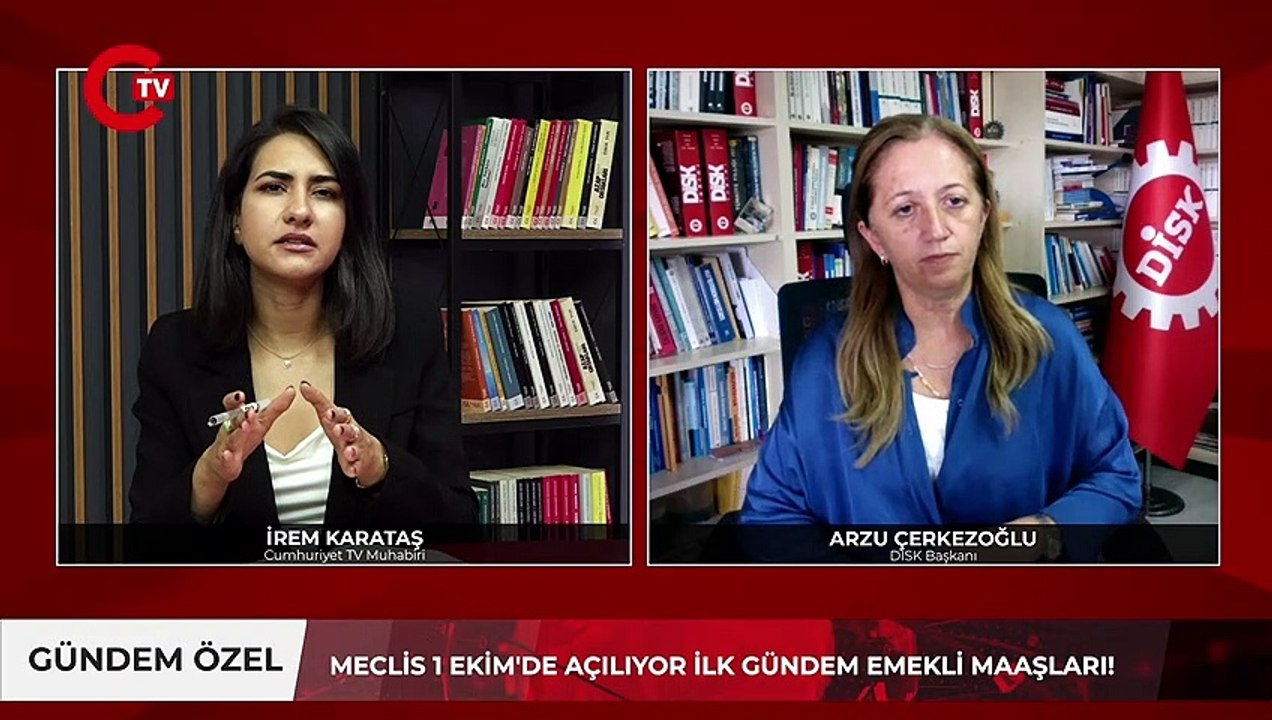 DİSK Emekliler için eyleme geçti! Arzu Çerkezoğlu: "Emekli aylıkları açlık sınırının yarısı kadar"