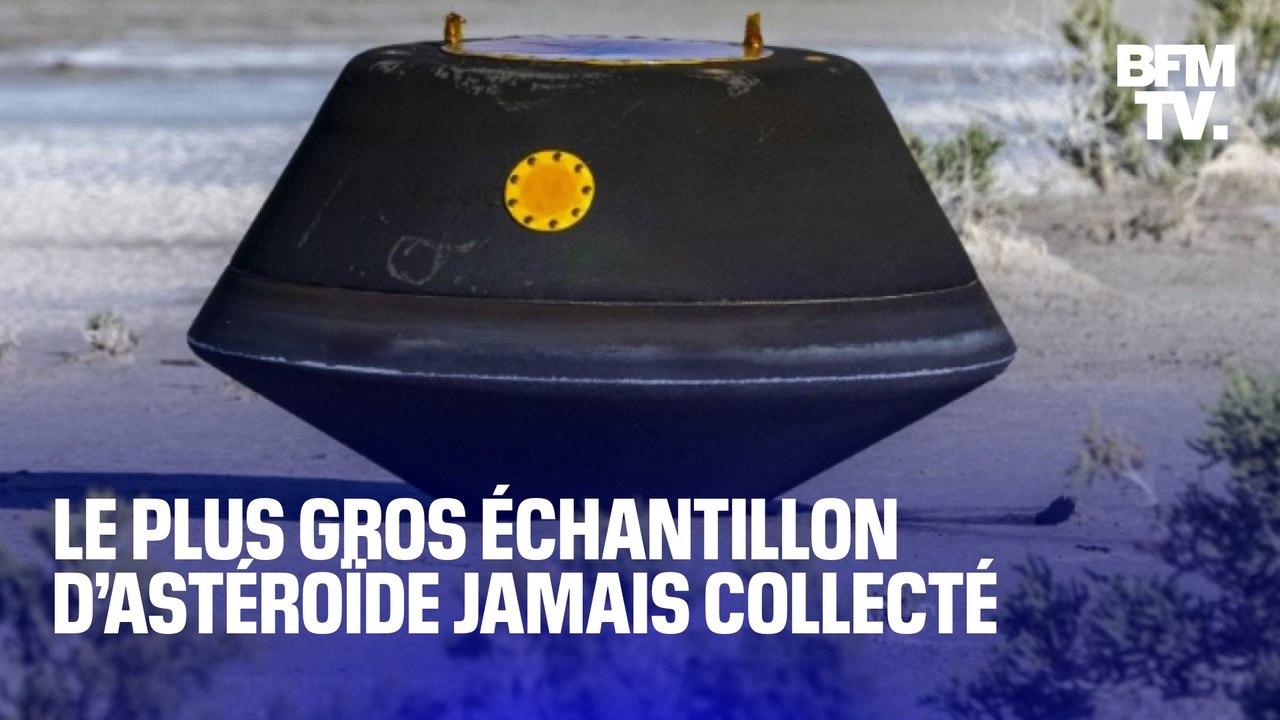 États-Unis: le plus gros échantillon d’astéroïde jamais collecté a atterri sur Terre dimanche