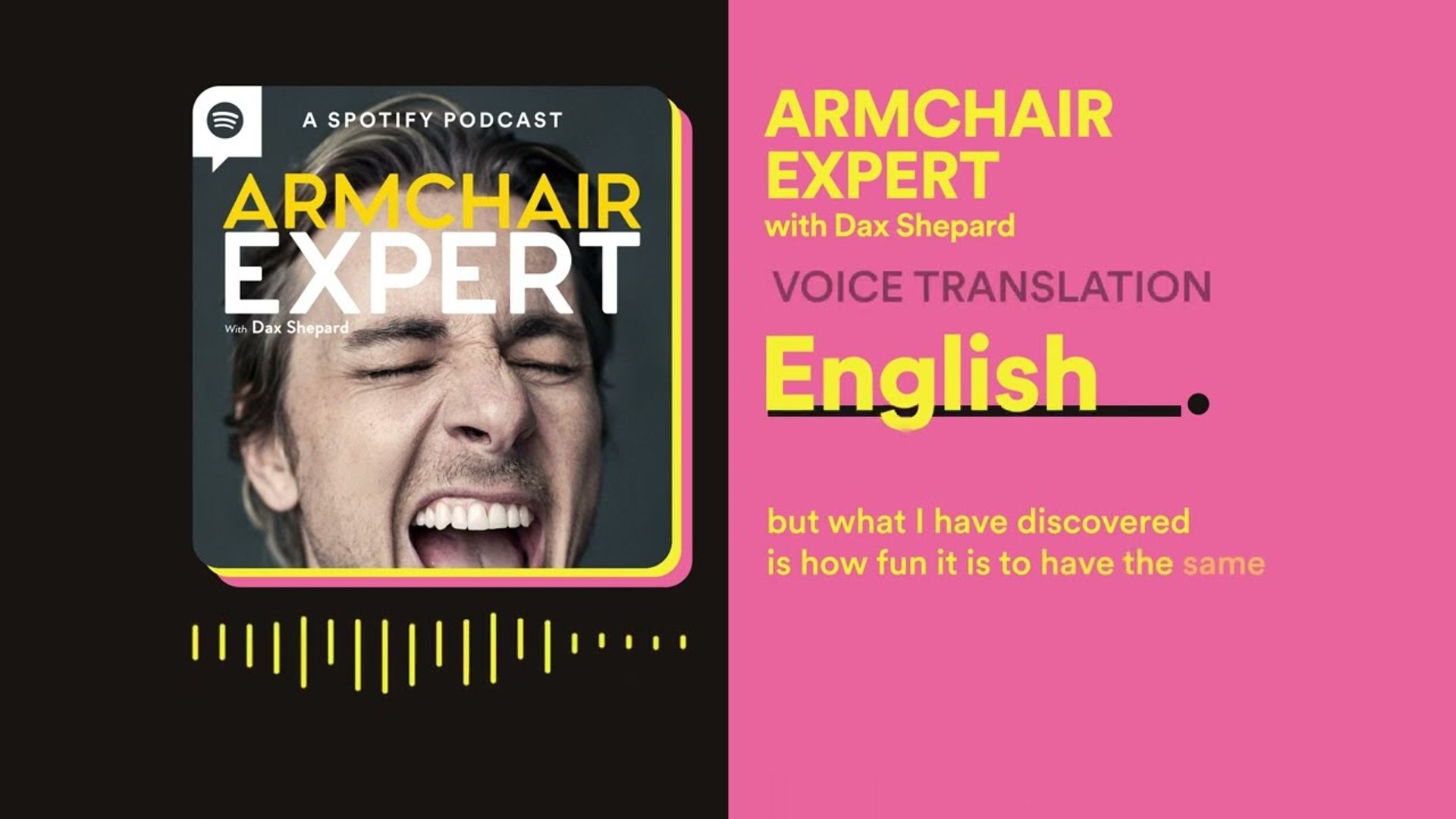 ⁣Spotify   Voice Translation for Podcasts