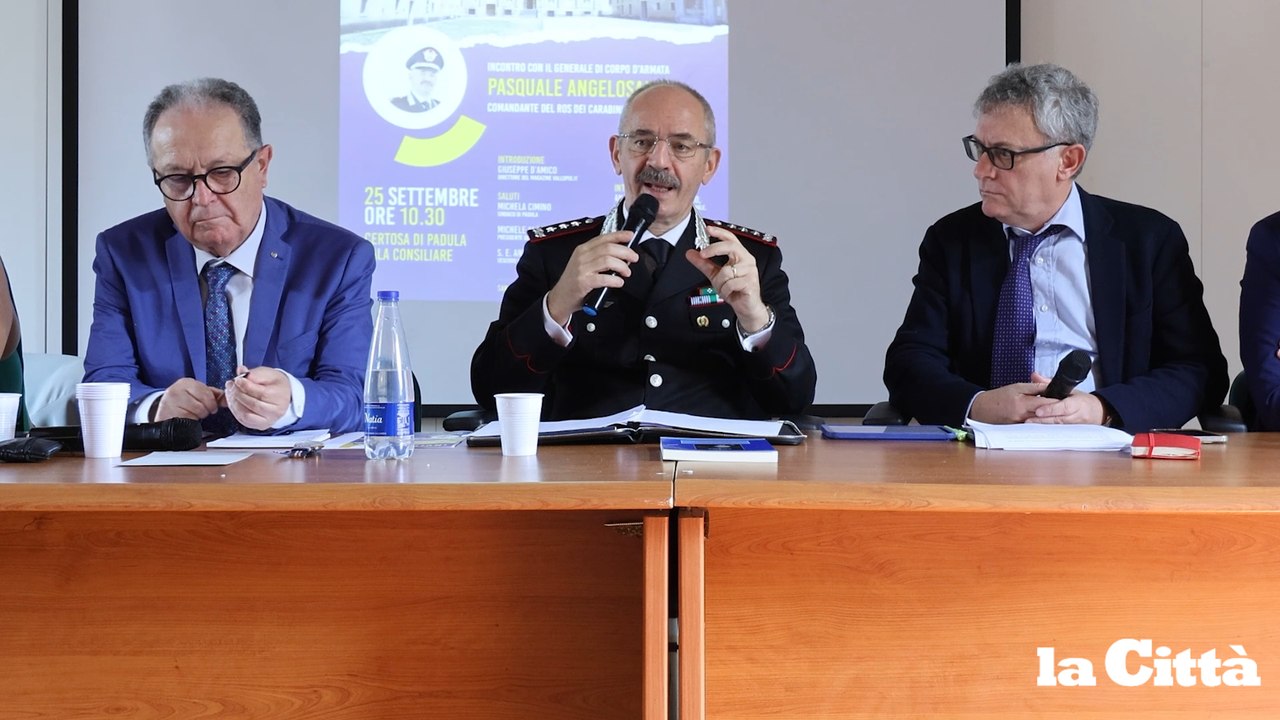 Padula, il generale Angelosanto racconta la cattura di Messina Denaro