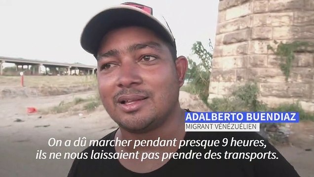 Les migrants affluent vers la frontière entre le Mexique et les États-Unis