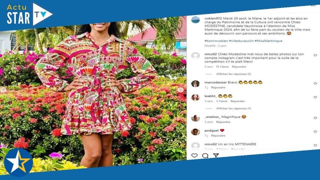 Miss France 2024 découvrez Chléo Modestine, la pétillante Miss Martinique