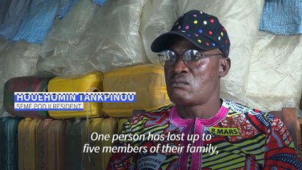 Families grieve loved ones after blaze kills 34 at illegal Benin fuel depot