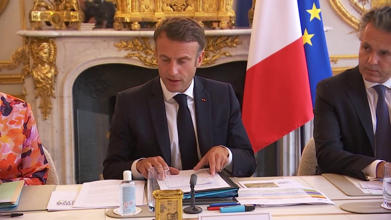 Emmanuel Macron: "Nous avons, durant les cinq d...