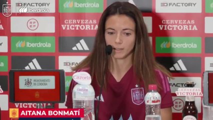 Aitana sobre la crisis de la Selección