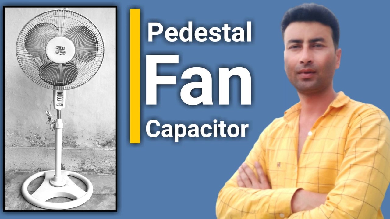 Pedestal fan capacitor pedestal fan capacitor connection Usha