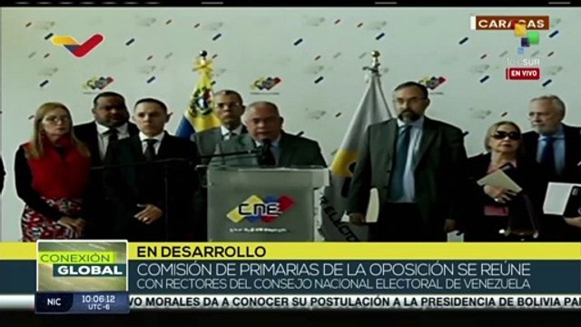 CNE de Venezuela declara sobre la asistencia técnica a las elecciones primarias de sectores de oposición