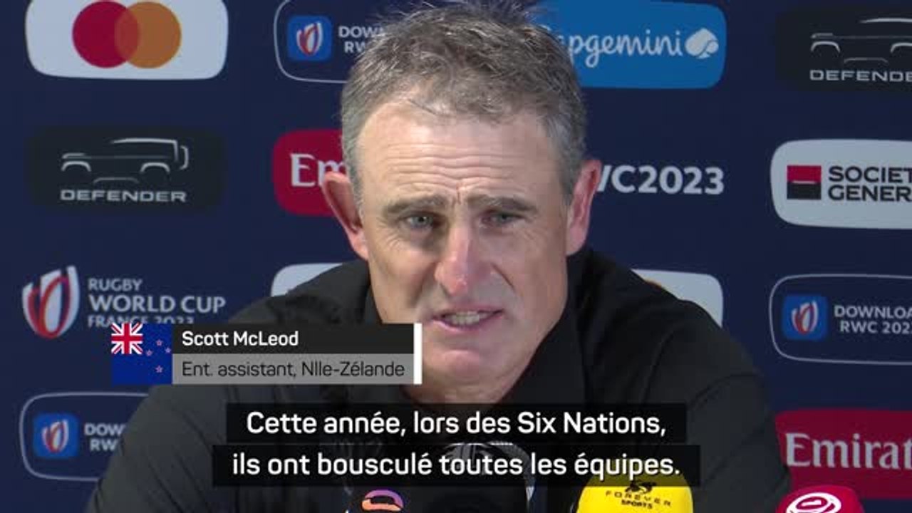 Nouvelle-Zélande - McLeod : "Lors des Six Nations, l'Italie a bousculé toutes les équipes"