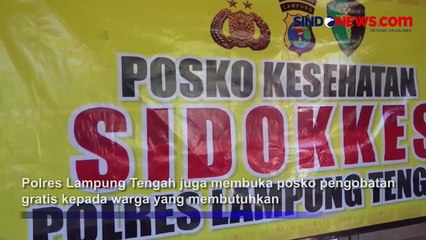 Krisis Air Bersih, Polisi Terjunkan 3 Water Canon di Lampung Tengah