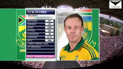Ab de Villiers Fastest 100 Of All Time