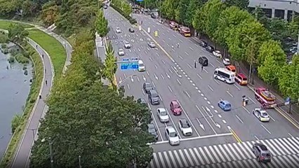 도시가스 배관 공사 중 가스 누출...성남대로 부분통제 / YTN