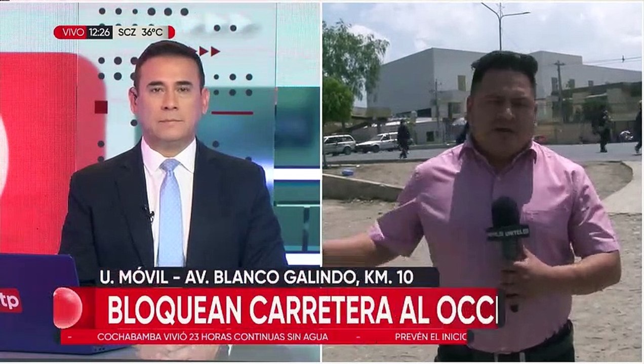 Este lunes bloquean carretera Cochabamba- Occidente del país