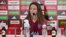 Rueda de prensa de Aitana Bonmatí y Mariona Caldentey, previa al España vs. Suiza