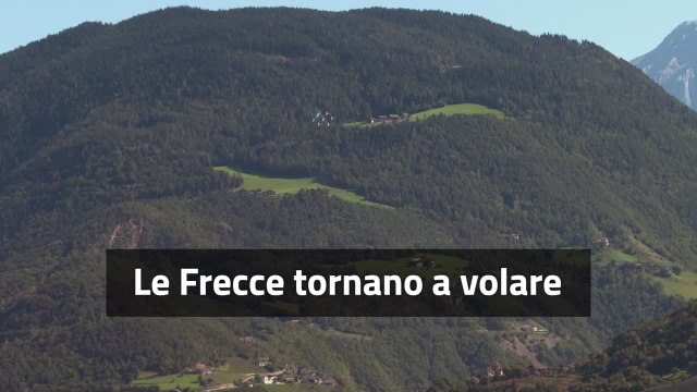 Le Frecce Tricolori tornano ad esibirsi